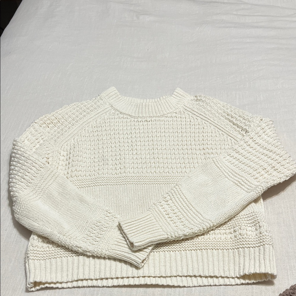 Cozy Cream Knit Sweater